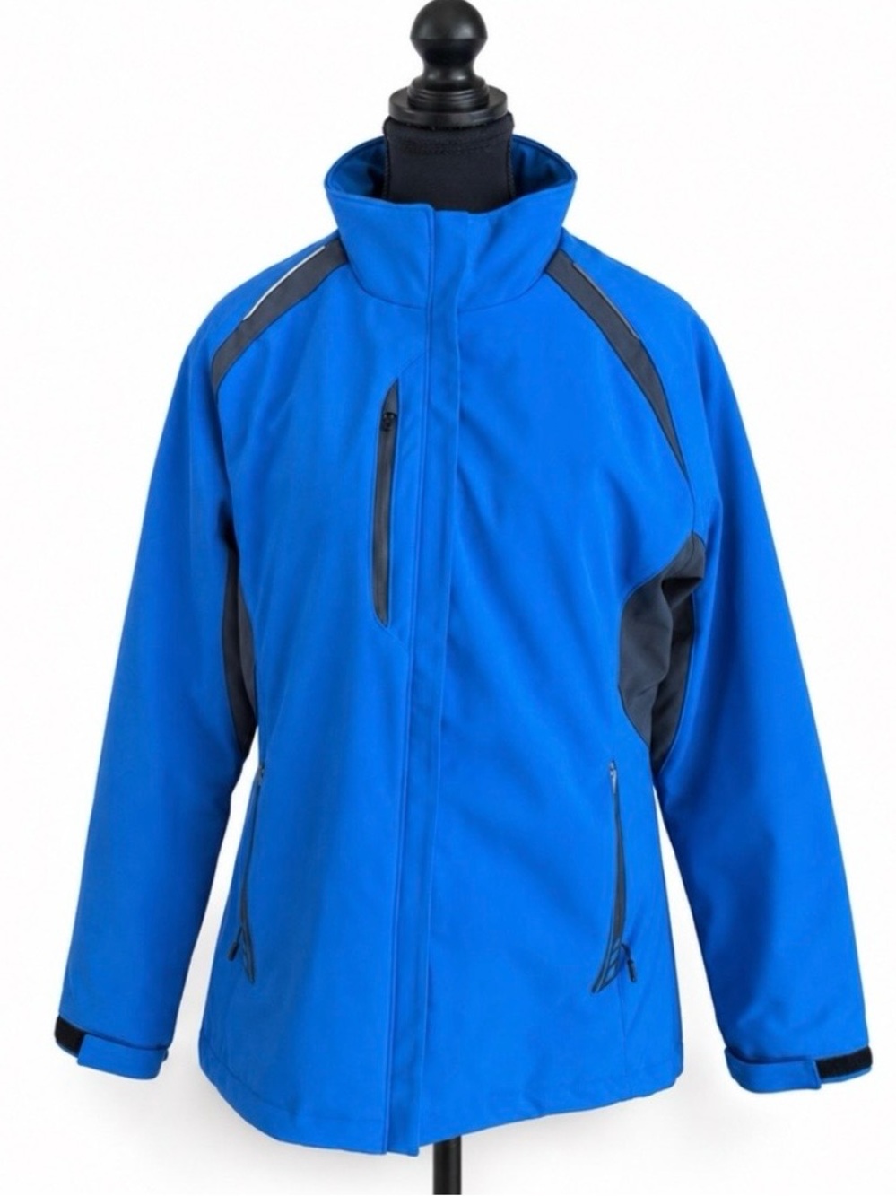 Elevate Zenith Women’s Blue Softshell Jacket Size M